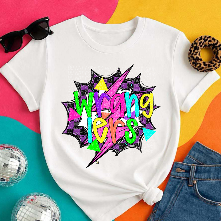 80's Hero Mascots DTF Print