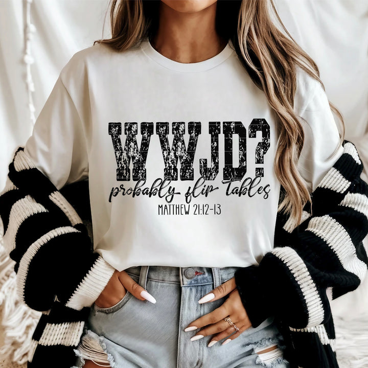 WWJD DTF Print