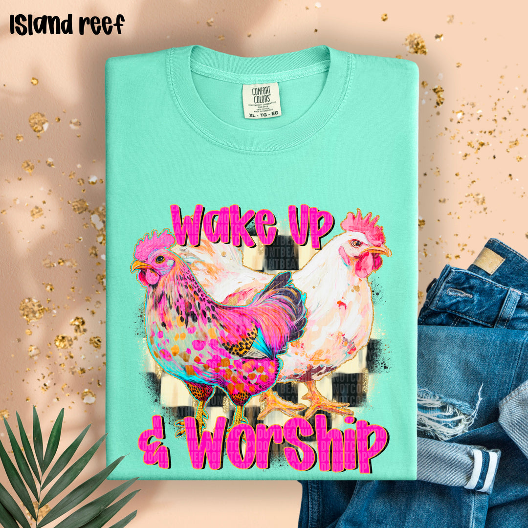 Wake Up And Worship DTF Print