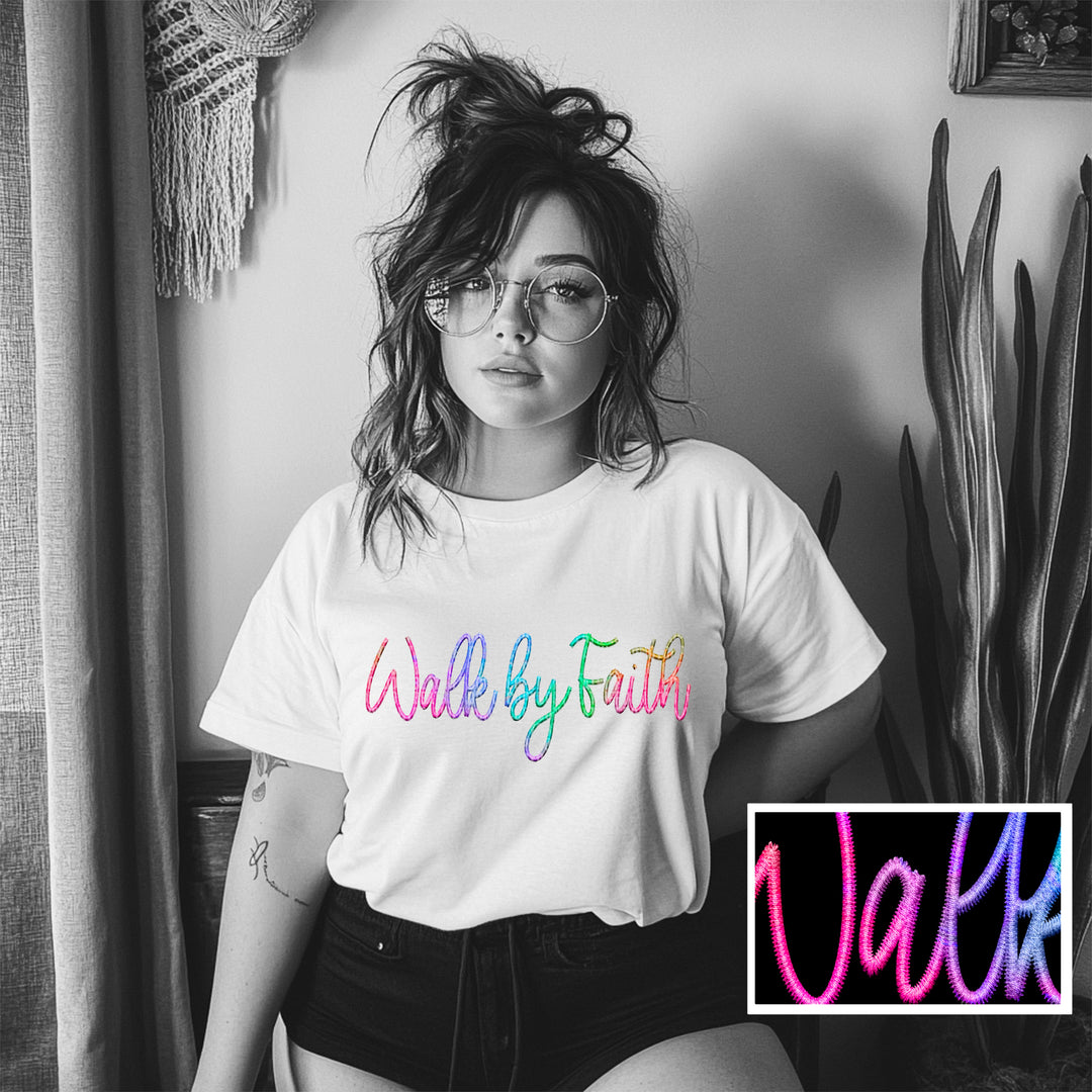 Walk By Faith DTF Print