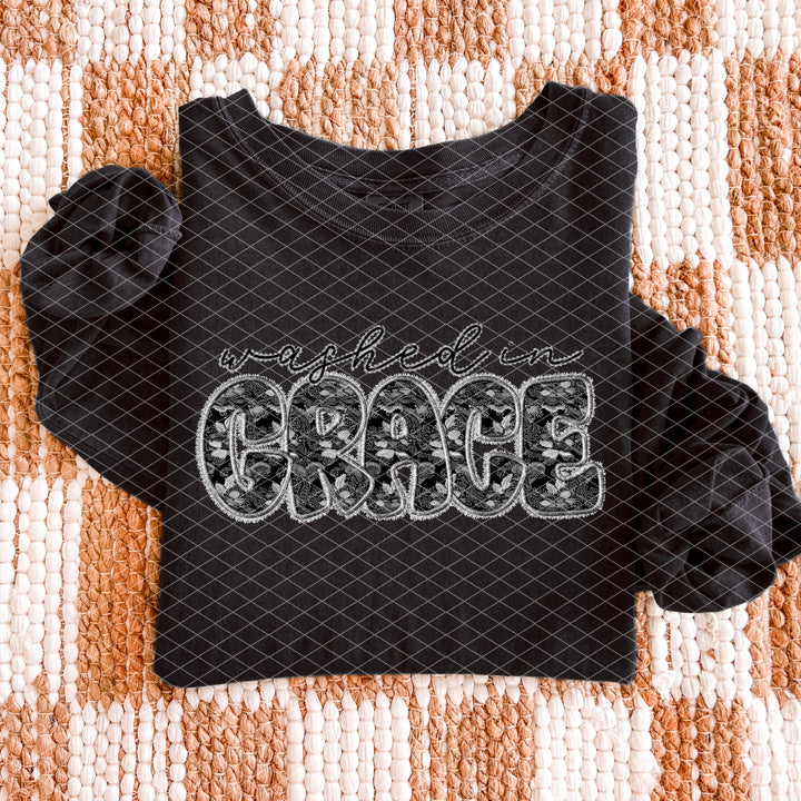 Washed In Grace DTF Print