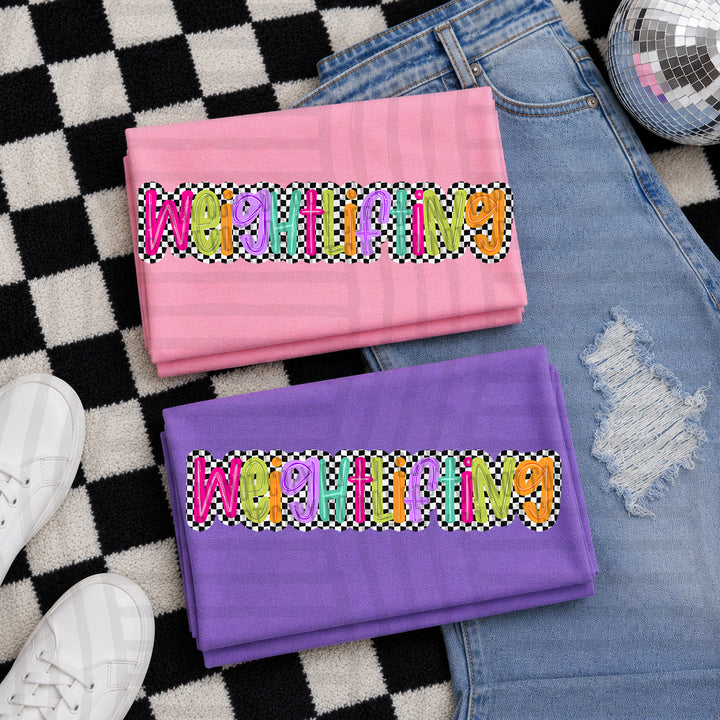 Simply Checkered Sports DTF Print