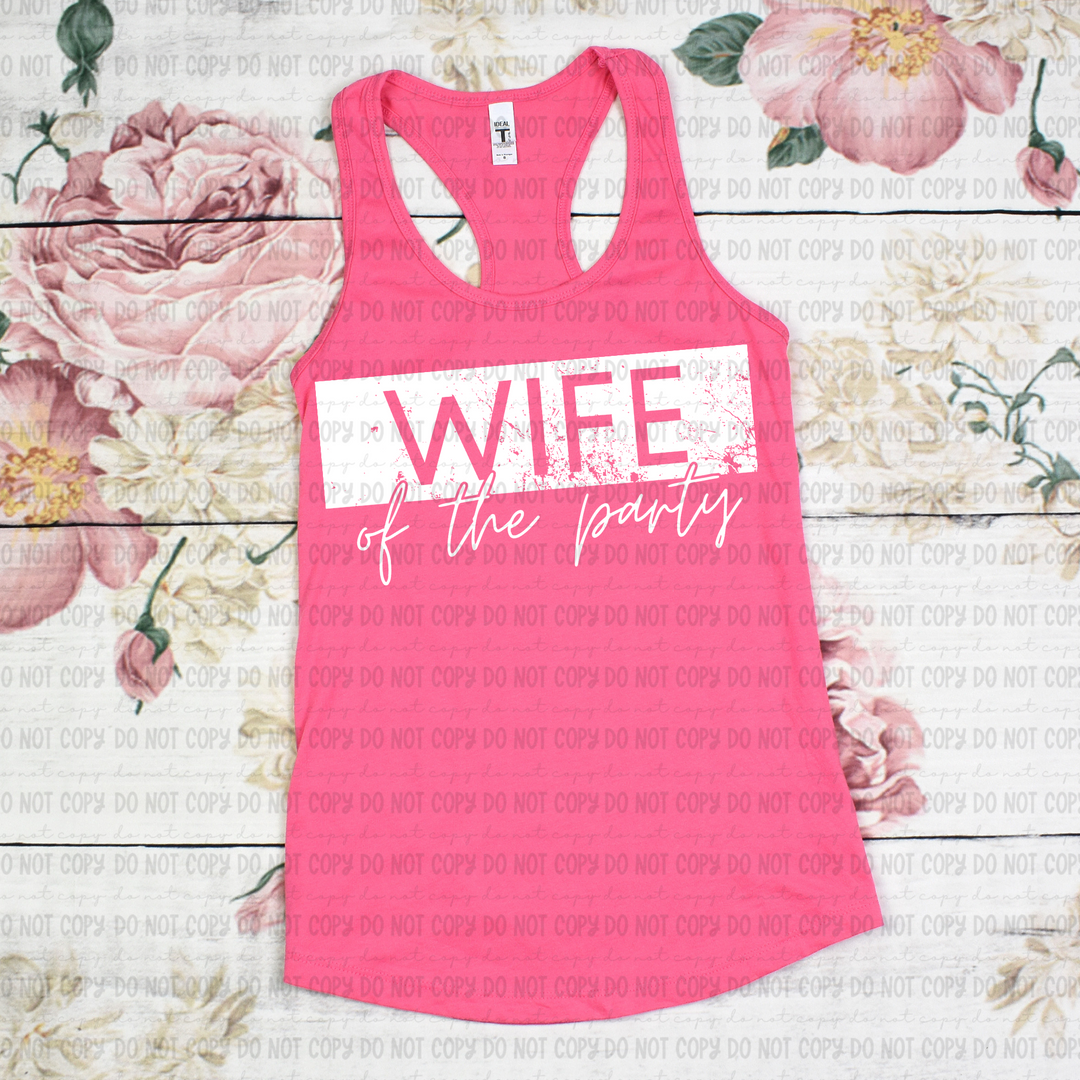Wife of the Party DTF Print