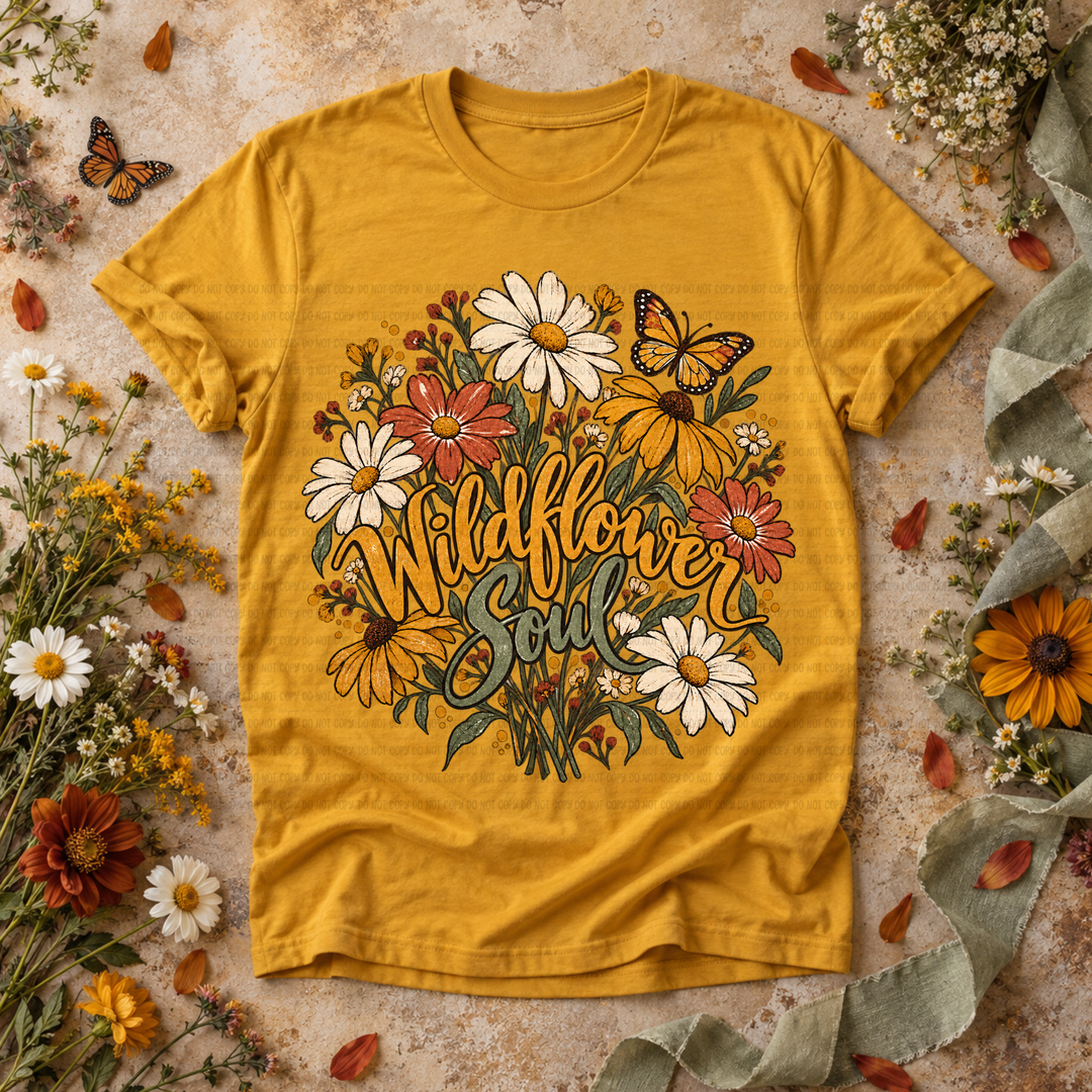 Wildflower Soul DTF Print