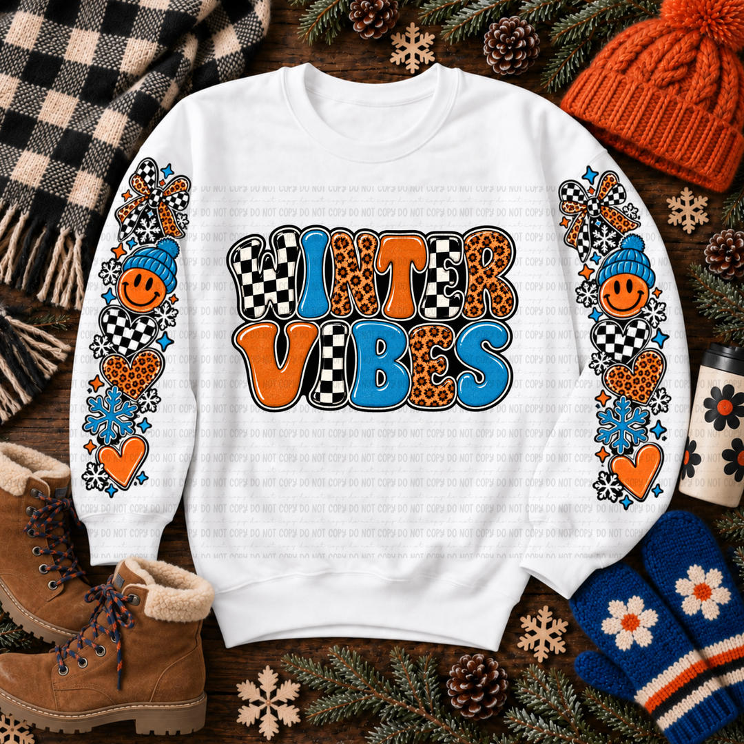 Winter Vibes DTF Print