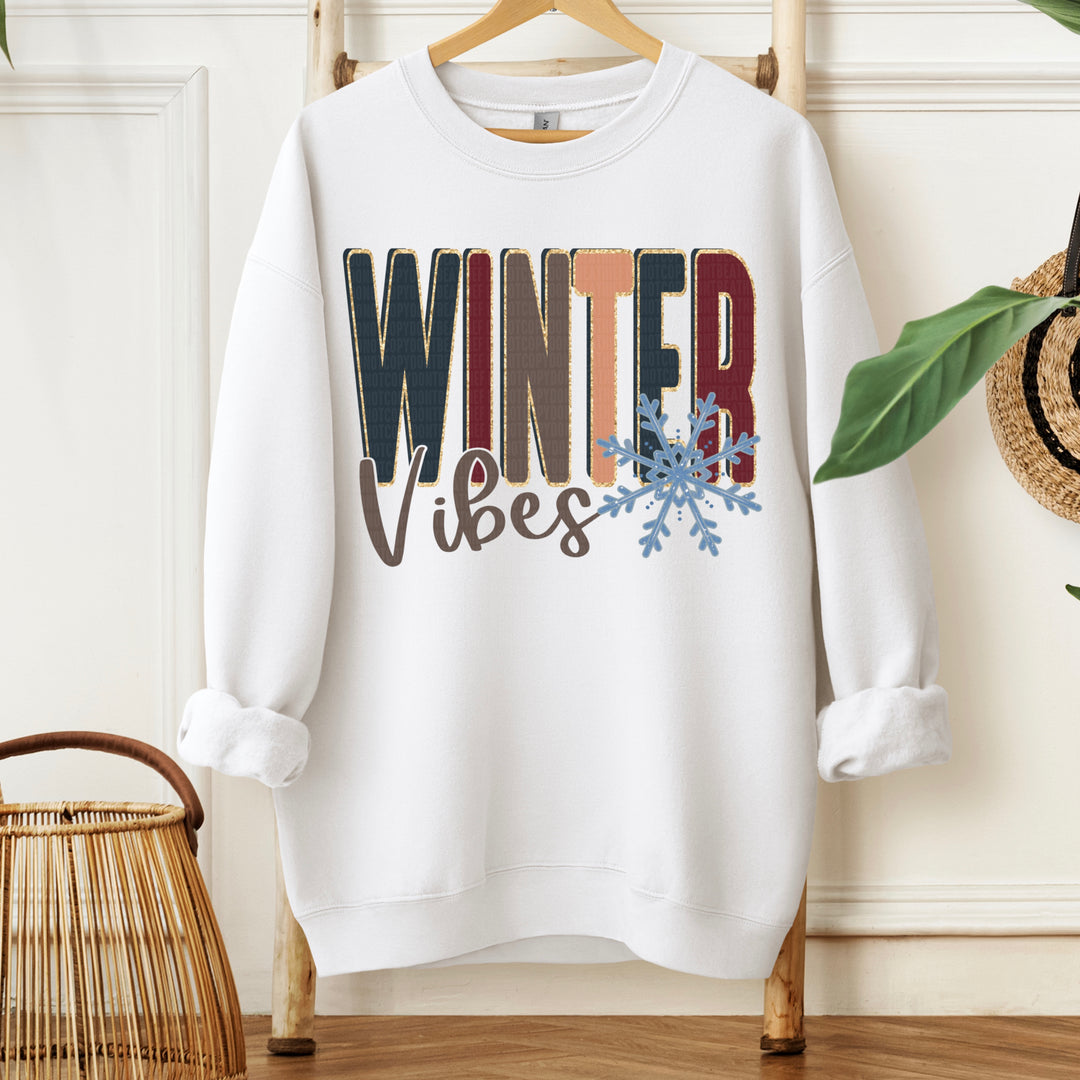Winter Vibes DTF Print