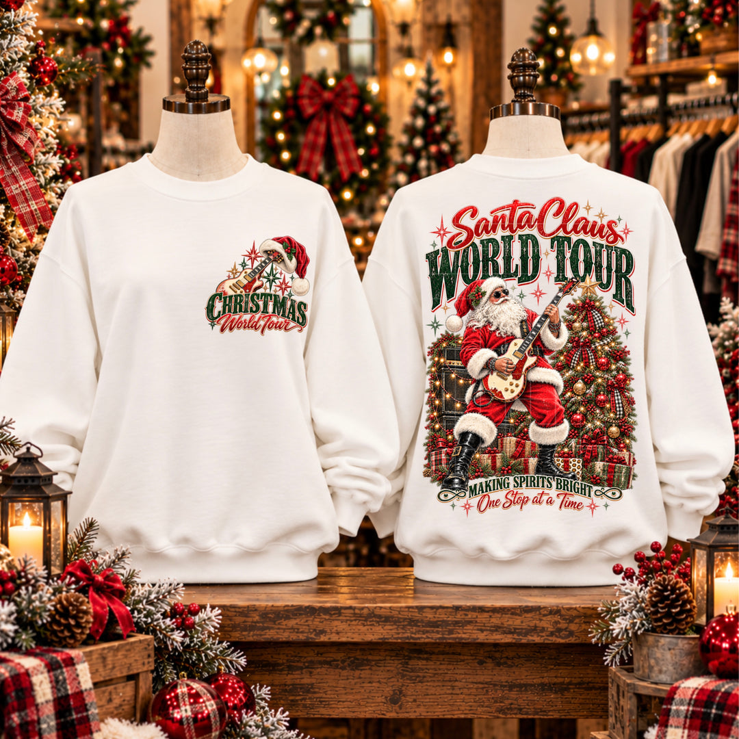 World Tour Christmas DTF Print