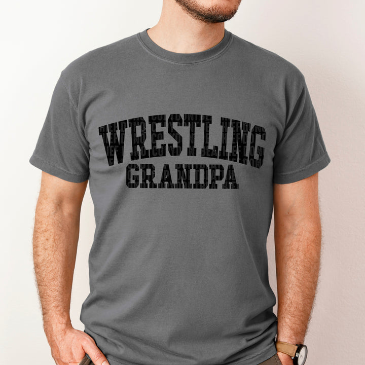 Wrestling Grandpa DTF Print