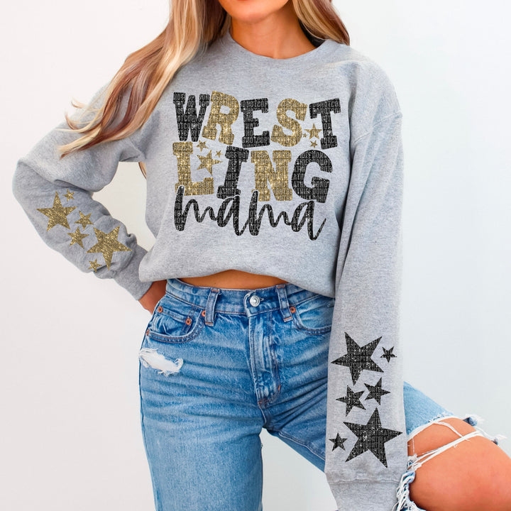 Wrestling Mama SLEEVE DTF Print