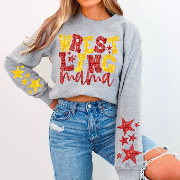 Wrestling Mama SLEEVE DTF Print