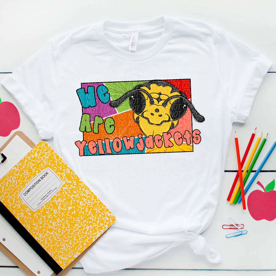 Retro We Are Mascots DTF Print
