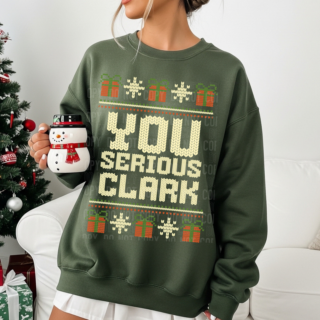 You Serious Clark DTF Print