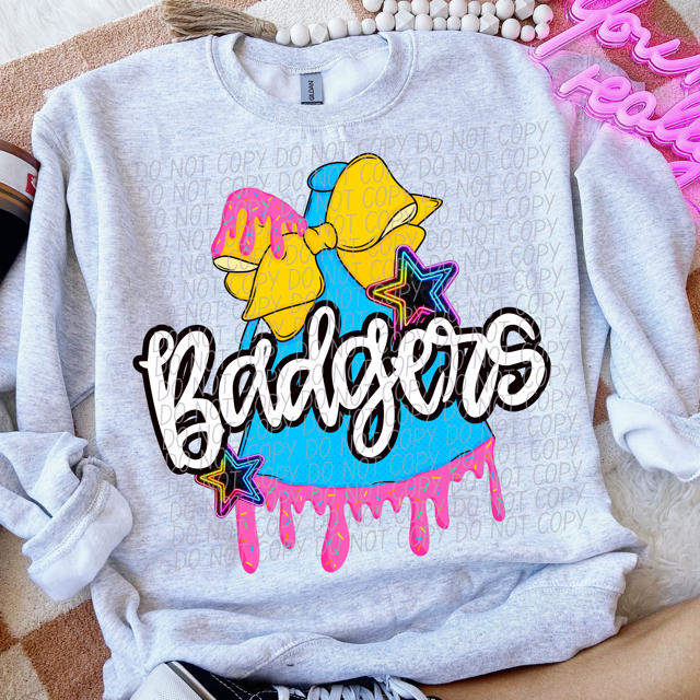 Drip Cheer Mascots DTF Print