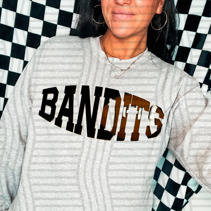 Varsity Clipped Football Mascots DTF Print