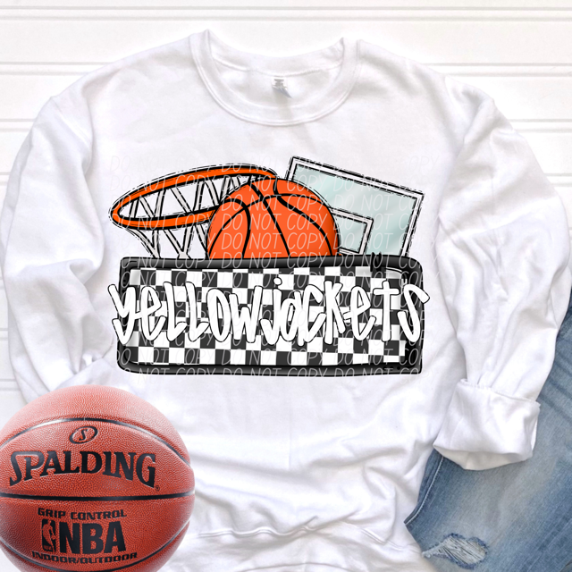 Basketball Mascots DTF Print