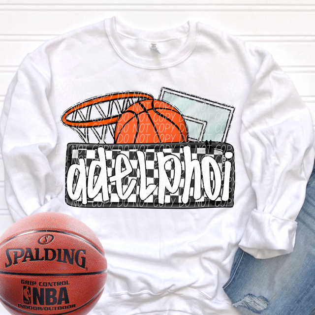 Basketball Mascots DTF Print