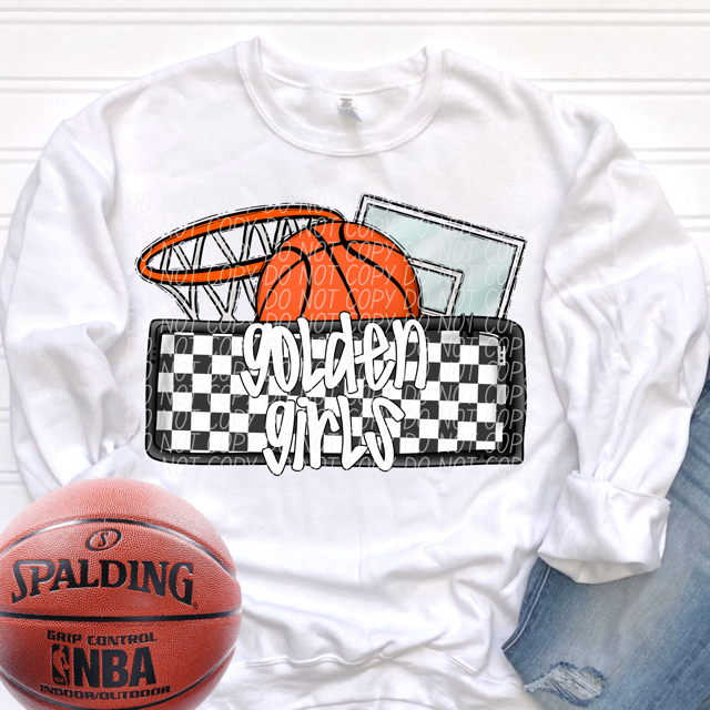 Basketball Mascots DTF Print