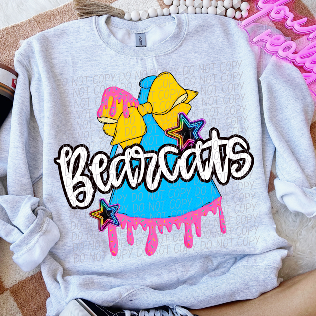 Drip Cheer Mascots DTF Print