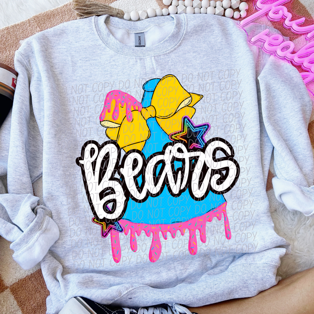 Drip Cheer Mascots DTF Print