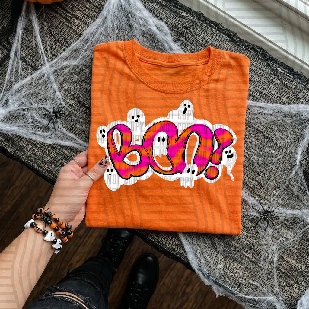 Boo DTF Print