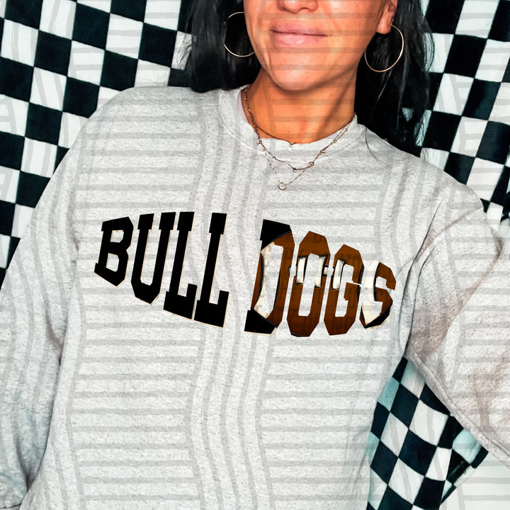 Varsity Clipped Football Mascots DTF Print
