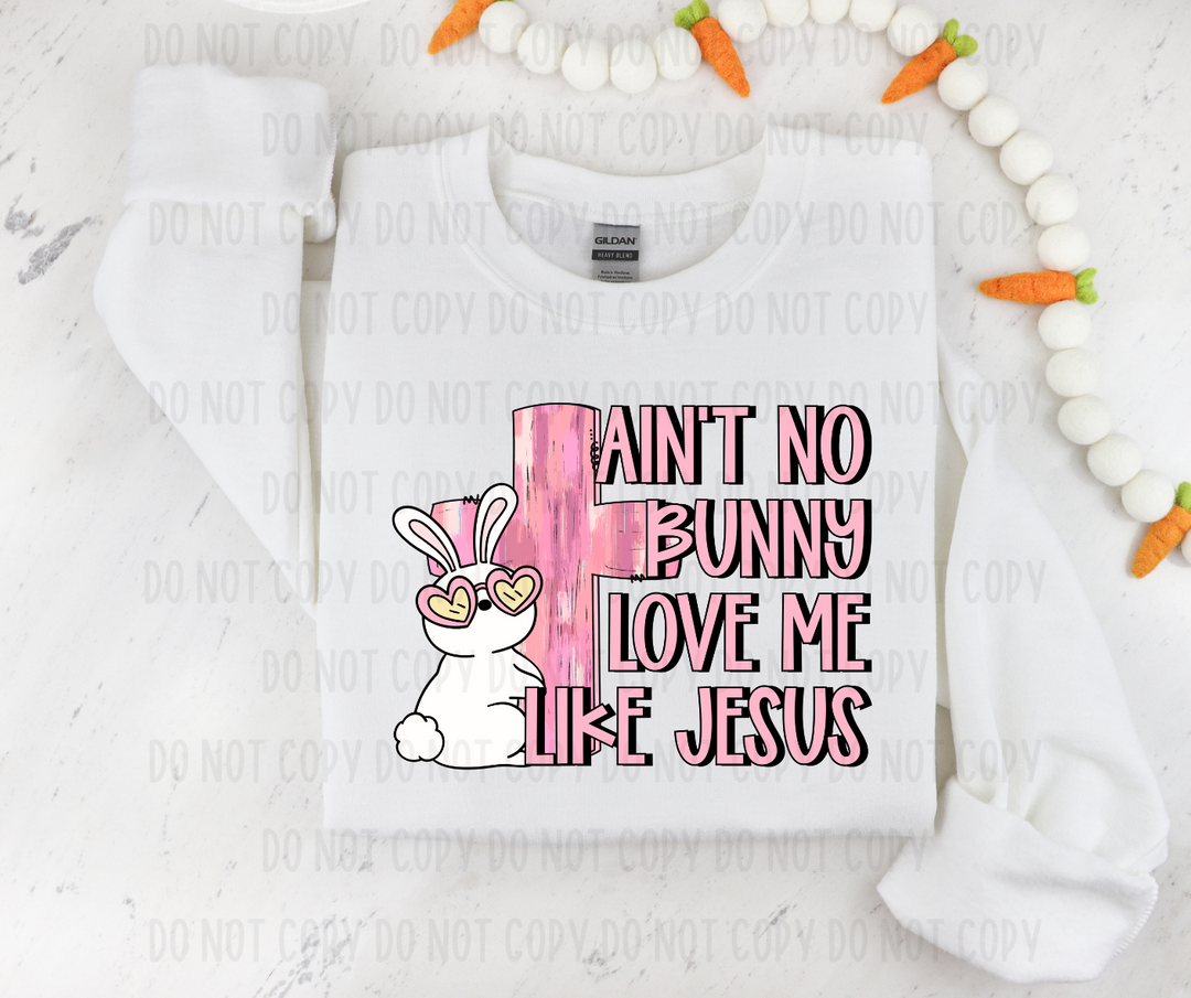 Ain’t No Bunny Love Me Like Jesus DTF Print