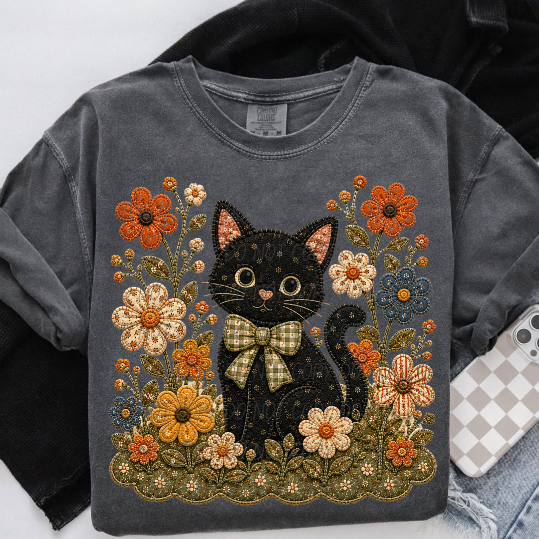 Fall Flowers DTF Print