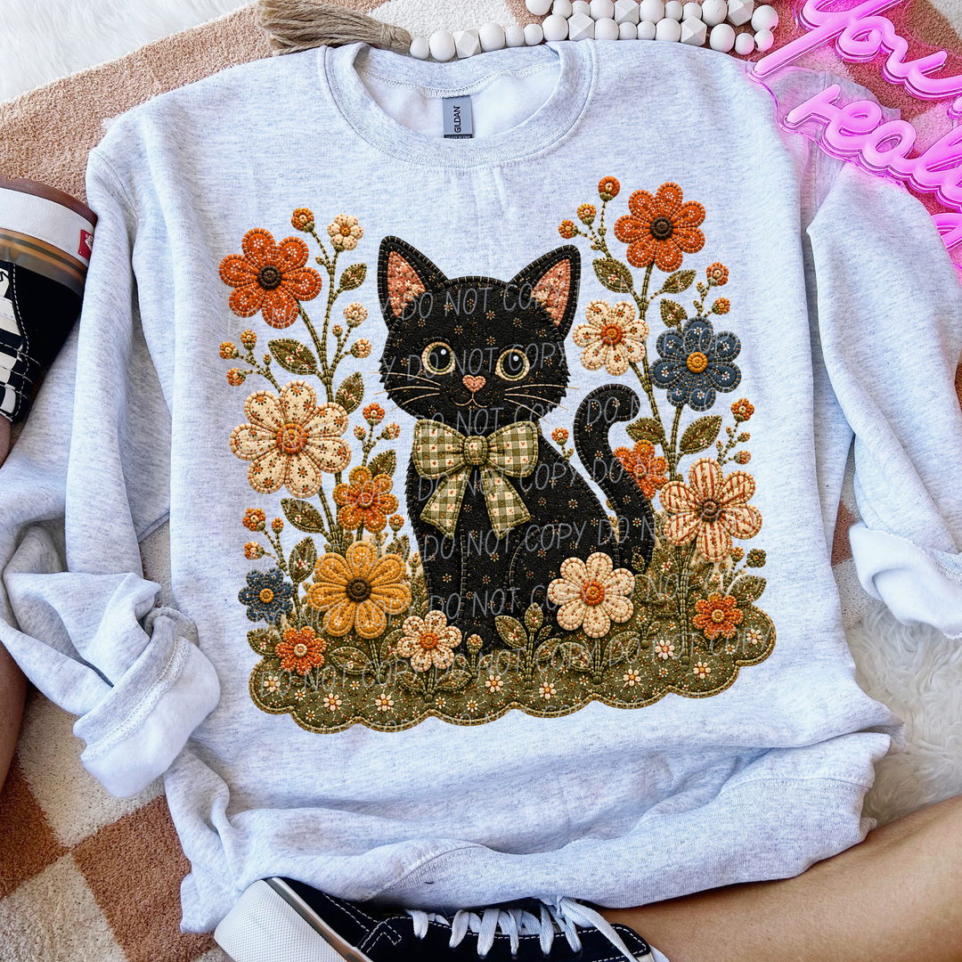 Fall Flowers DTF Print