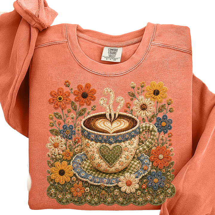 Fall Flowers DTF Print