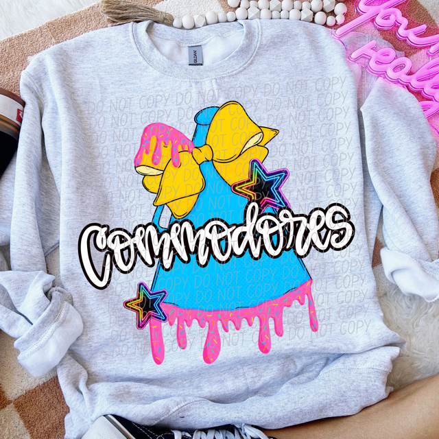 Drip Cheer Mascots DTF Print