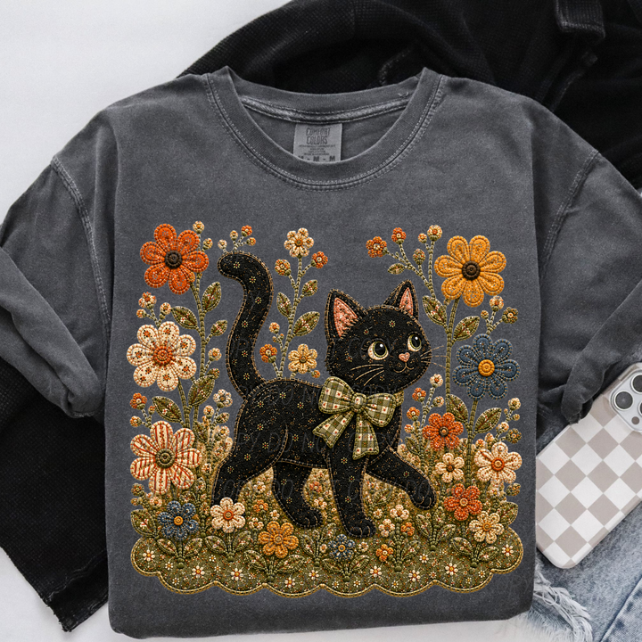 Fall Flowers DTF Print