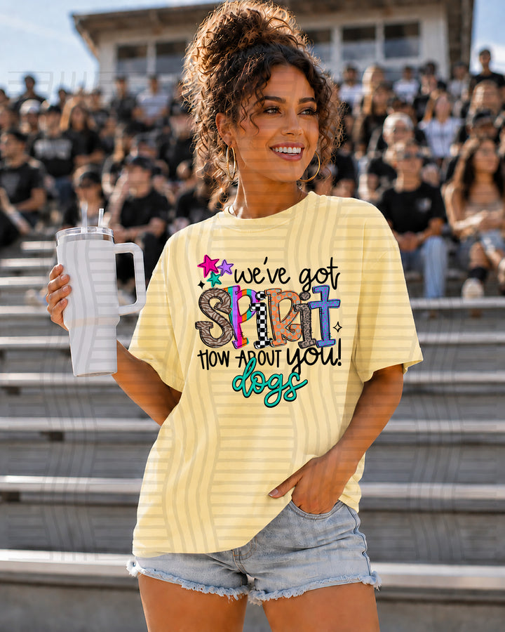 We’ve Got Spirit Mascots DTF Print
