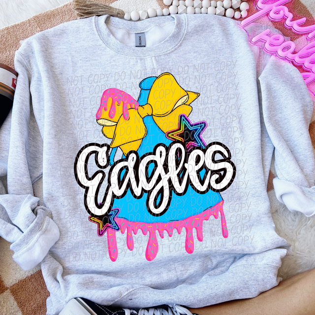 Drip Cheer Mascots DTF Print