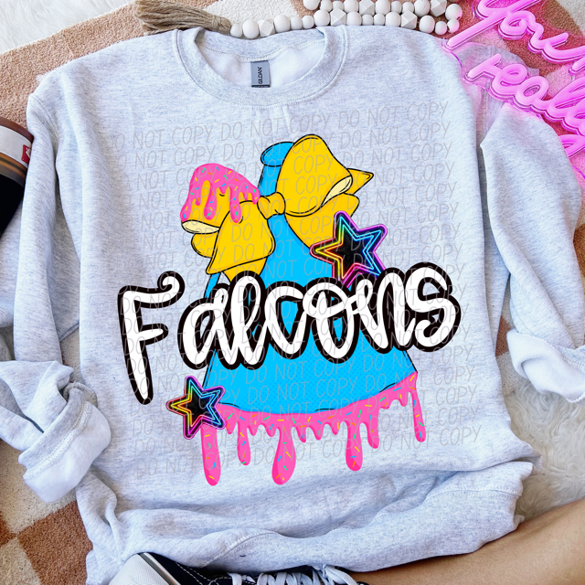 Drip Cheer Mascots DTF Print