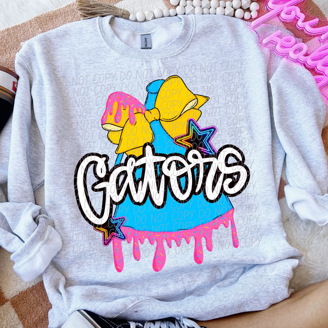 Drip Cheer Mascots DTF Print