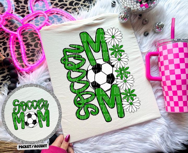 Soccer Mom With Pocket FRONT DTF Print