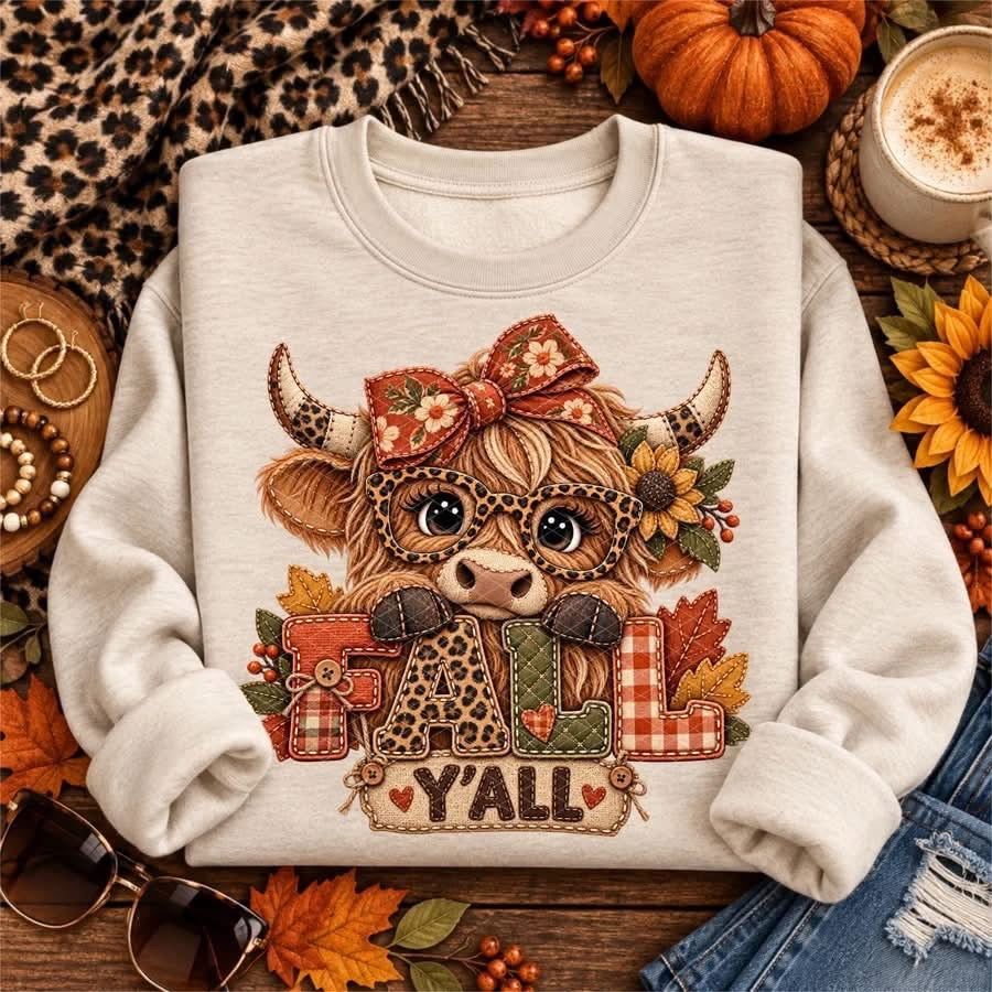 Fall Y'all SAND Sweatshirt