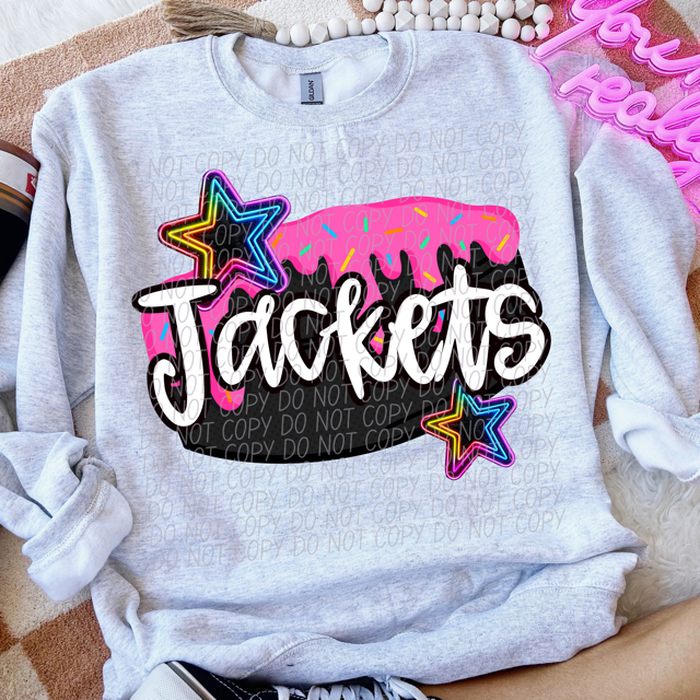 Drip Hockey Mascots DTF Print