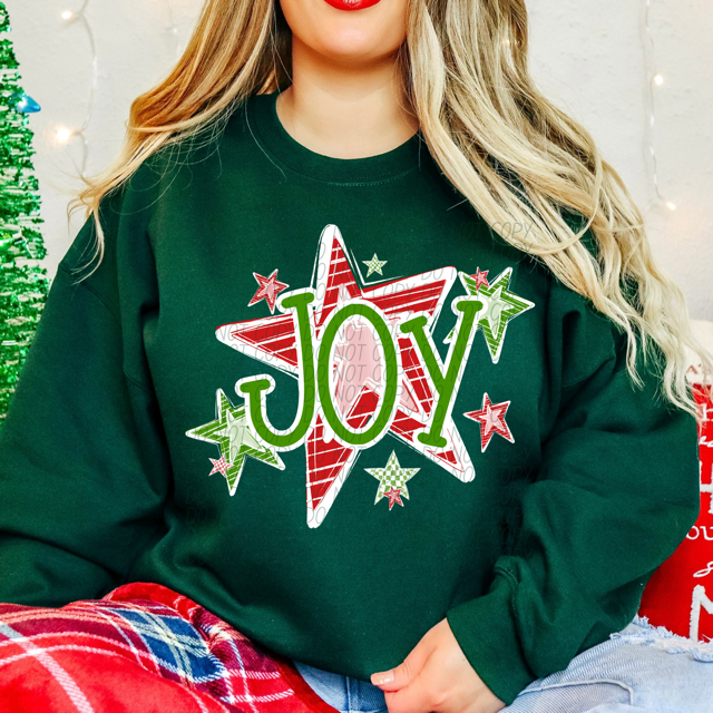 Joy Stars DTF Print