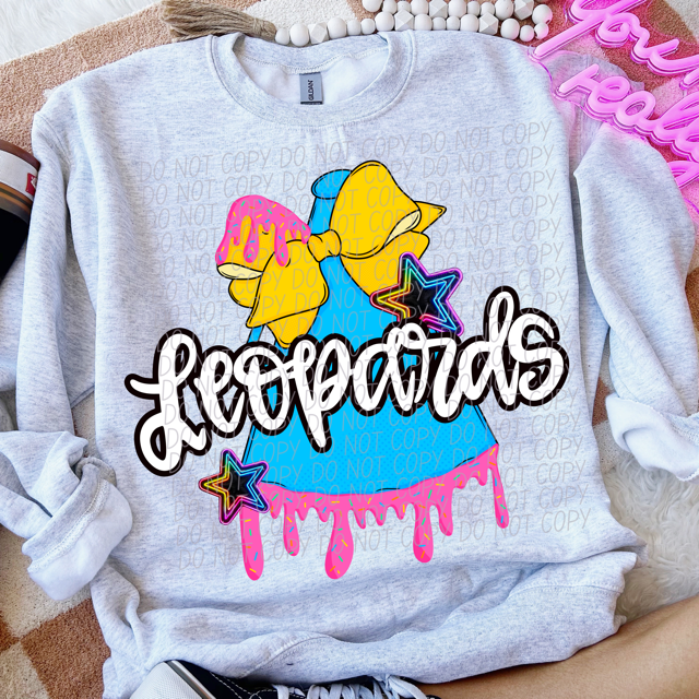 Drip Cheer Mascots DTF Print