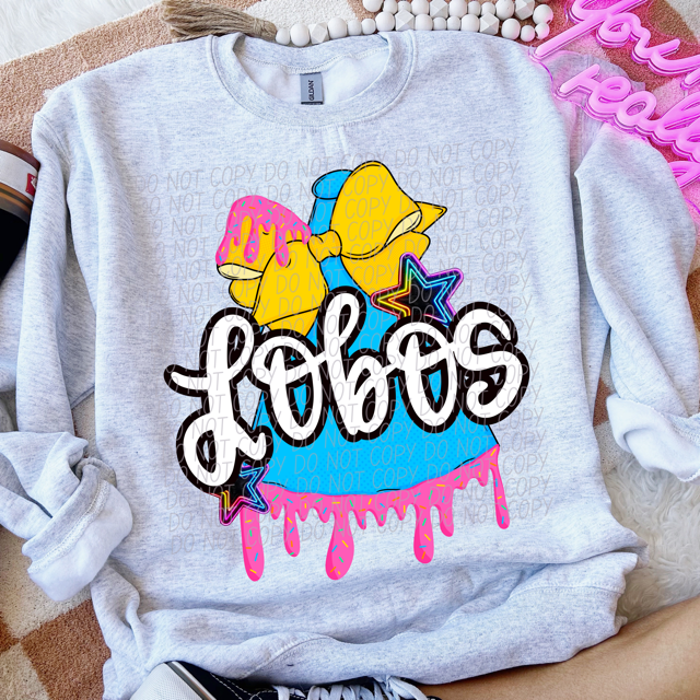 Drip Cheer Mascots DTF Print