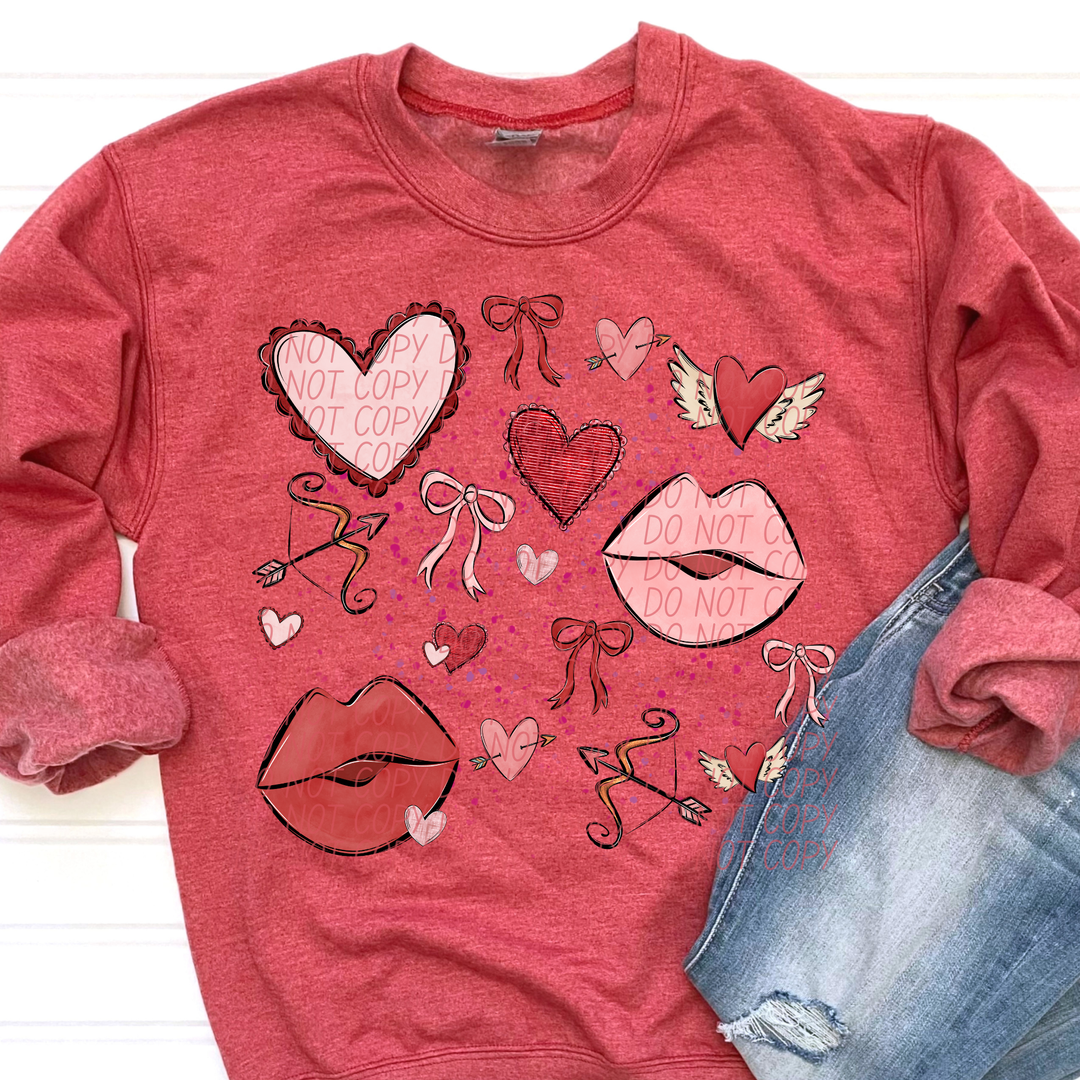 Love Things DTF Print