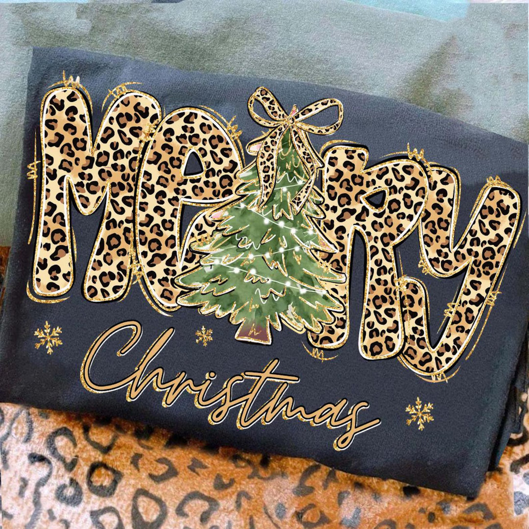 Merry Christmas DTF Print