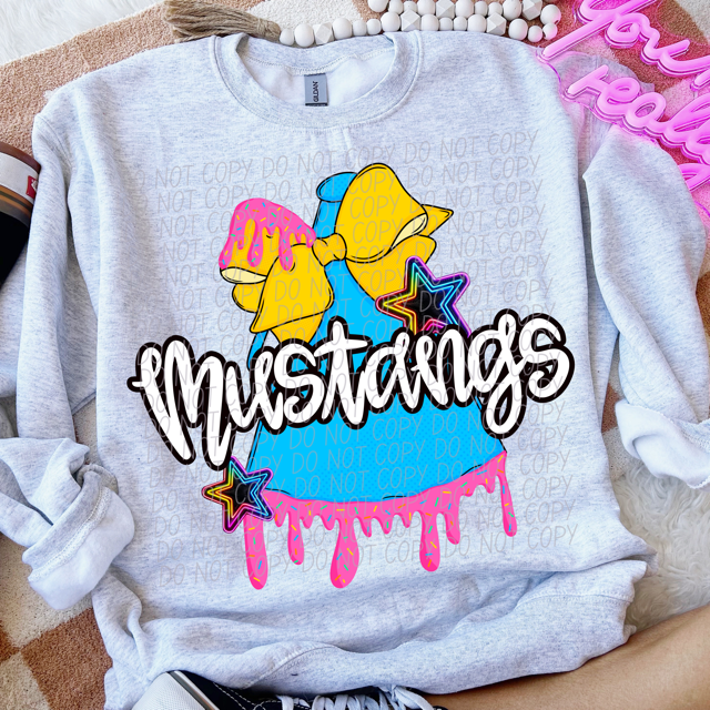 Drip Cheer Mascots DTF Print