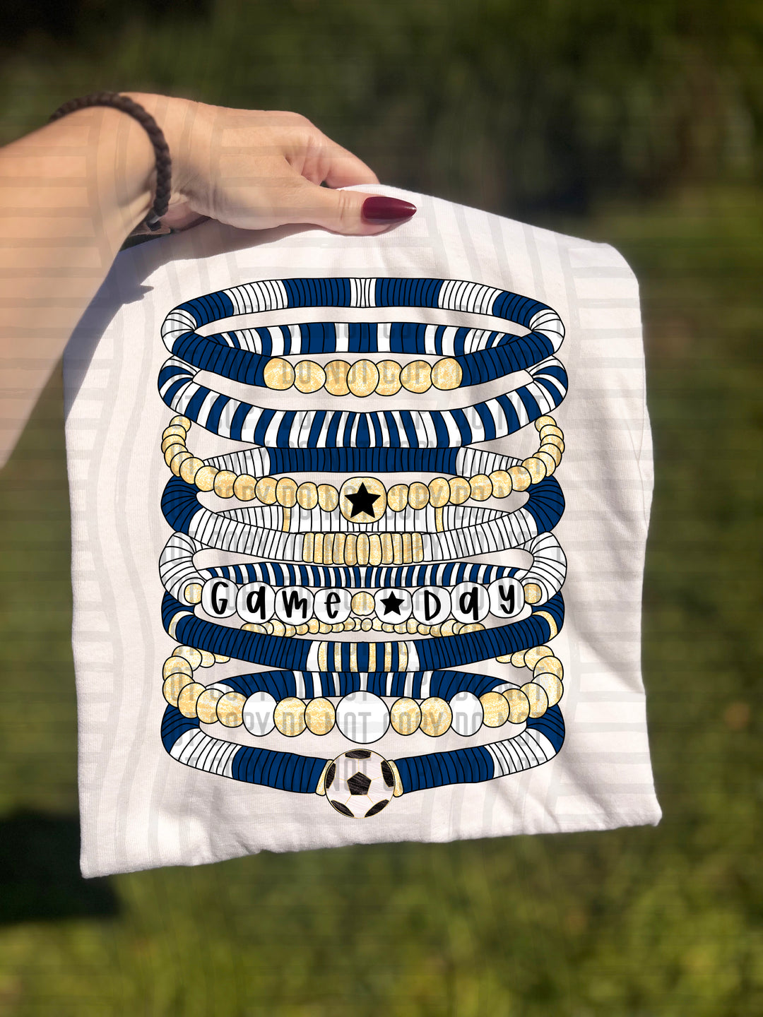 Soccer Bracelets DTF Print