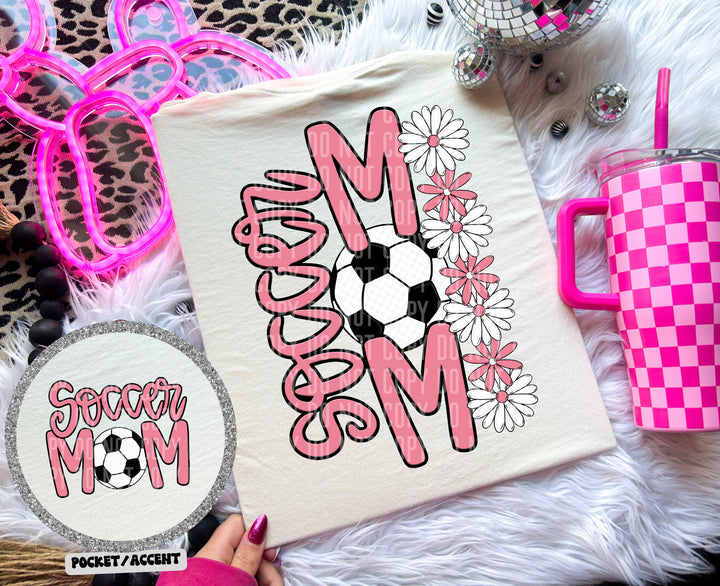 Soccer Mom With Pocket FRONT DTF Print