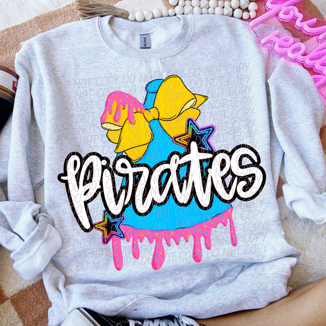 Drip Cheer Mascots DTF Print