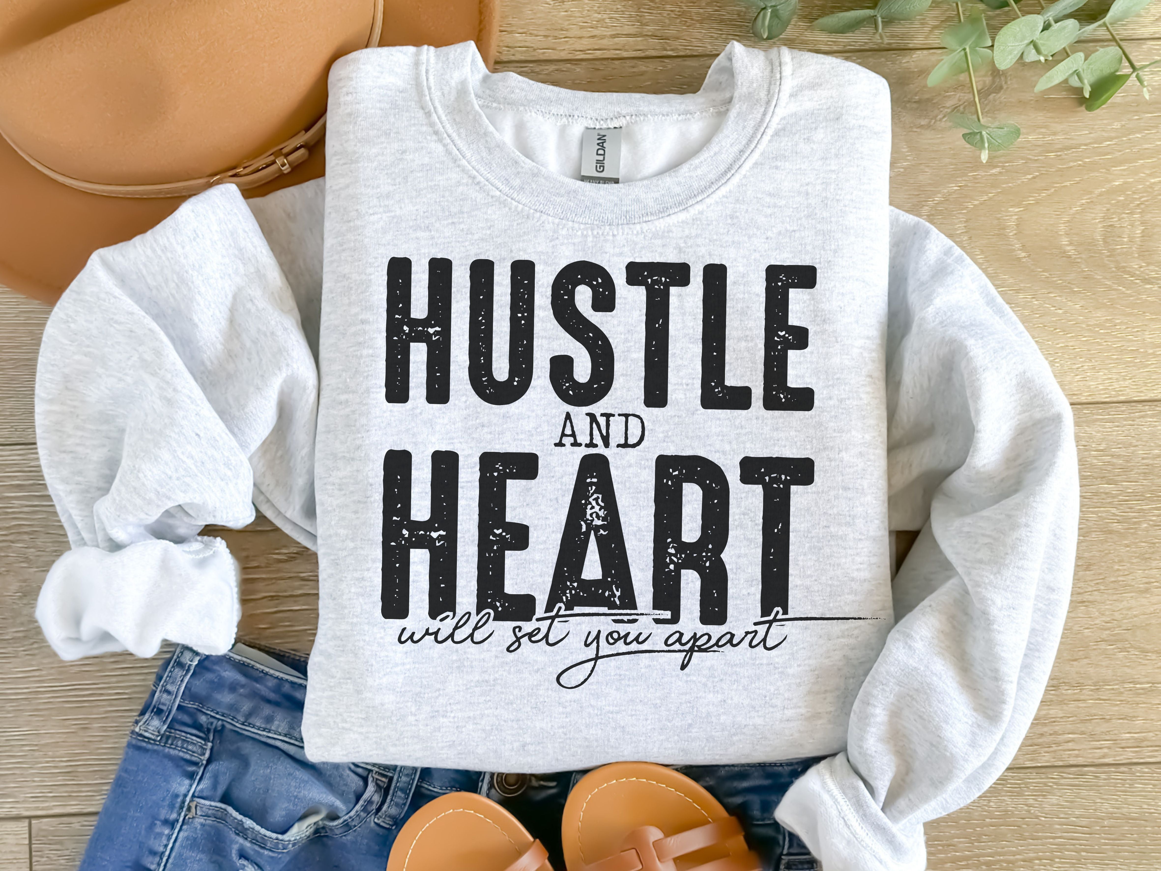 Hustle and Heart DTF Print