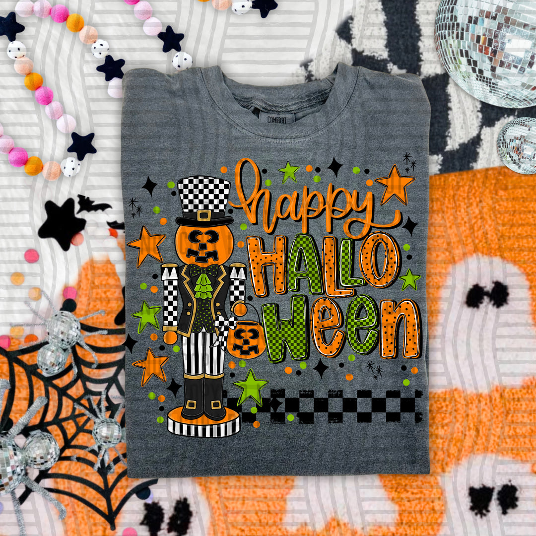 Pumpkin Nutcracker DTF Print