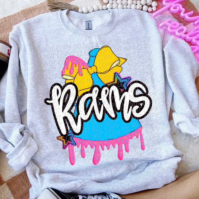 Drip Cheer Mascots DTF Print